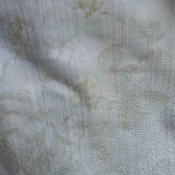 Gap 1959 Always Skinny Off white on Off white floral Jeans size 30 - Picture 2 of 9